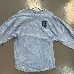 Walt Disney World acid-washed long sleeved tee